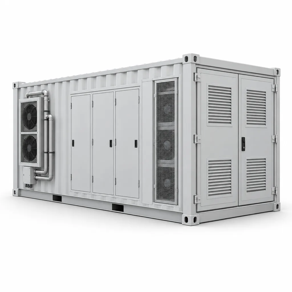 Containerized liquid cooled battery energy storage system
